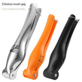 Orašari Stezaljka za kestenje Rezač za kestene od nehrđajućeg čelika Kuhinjski otvarač za kestene Lockalica za orahe Nazubljena kliješta za ljuštenje oraha