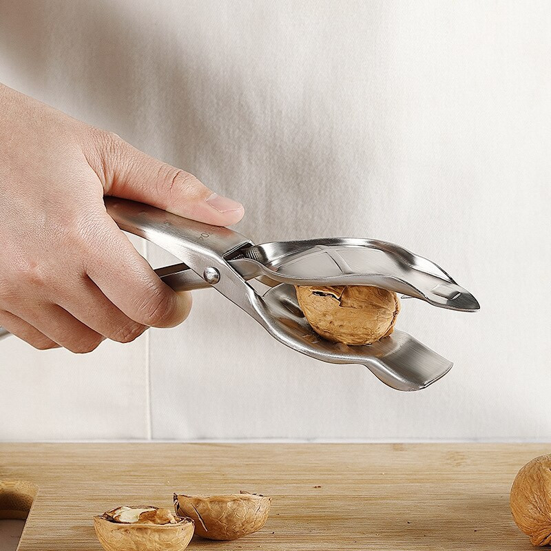 Orašari Stezaljka za kestenje Rezač za kestene od nehrđajućeg čelika Kuhinjski otvarač za kestene Lockalica za orahe Nazubljena kliješta za ljuštenje oraha