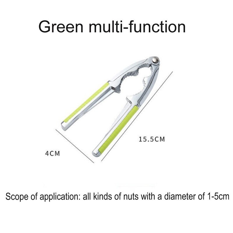 Kuhinjski alat za ljuštenje oraha, stezaljka, kliješta, razbijač, ljuska za orahe, legura cinka, ljuska za orahe, badem, orah, pekan, lješnjak, lješnjak, orah