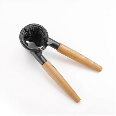 Stezaljka od oraha Kuhinjski alati za kućanstvo Drvena drška od legure aluminija Kliješta za orahnjače Višenamjenska kopča u obliku oraha