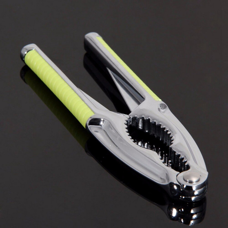 2 kom. Lockalica za orahe od nehrđajućeg čelika Ekološki prihvatljivi kuhinjski alati. Višenamjenska razbijačica oraha. Kliješta za ljuske. Metalni otvarač.