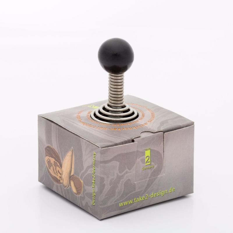 1PC kreativni metalni opružni orašar otvoreni orah artefakt od nehrđajućeg čelika orasi otvoreni profesionalni alati za orahe