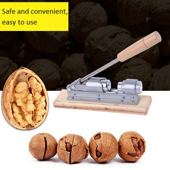 Εγχειρίδιο Macadamia Nut Opener Nut Cracker Machine Cracker Walnut Duty Machine Μηχανή φουντουκιού Κλιπ Κλιπ κουζίνας