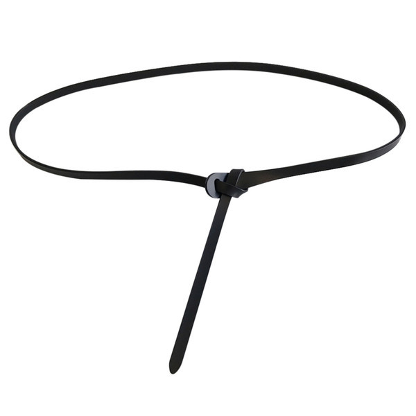 Tanak ženski remen s kravatom