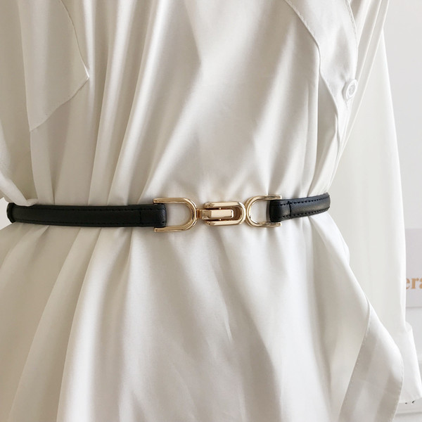 Moderan ženski remen oko struka od eko kože