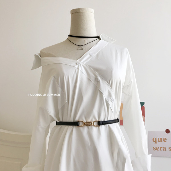 Moderan ženski remen oko struka od eko kože