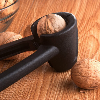 Creative ανοξείδωτο ατσάλι Quick Walnuts Cracker Sheller Nut Opener Clip Nuts Crusher Open Fruit Shell Πρακτικά εργαλεία κουζίνας