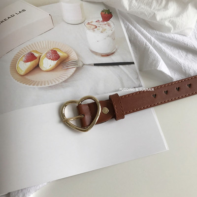 Curea de dama din piele cu catarama