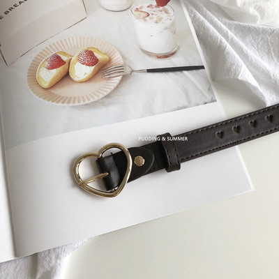 Curea de dama din piele cu catarama