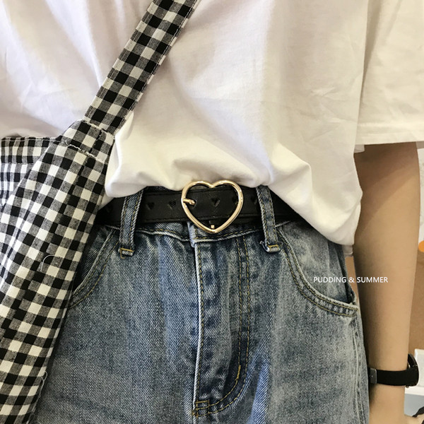 Curea de dama din piele cu catarama