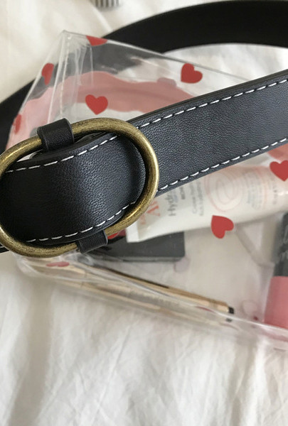 Ženski remen od eko kože sa metalnom kopčom, novi model