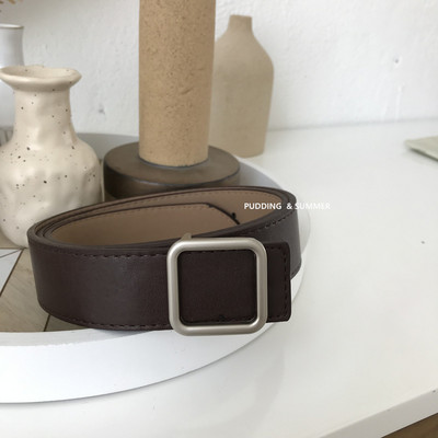 Curea de dama la moda din piele ecologica cu catarama