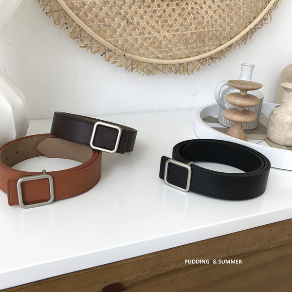 Curea de dama la moda din piele ecologica cu catarama