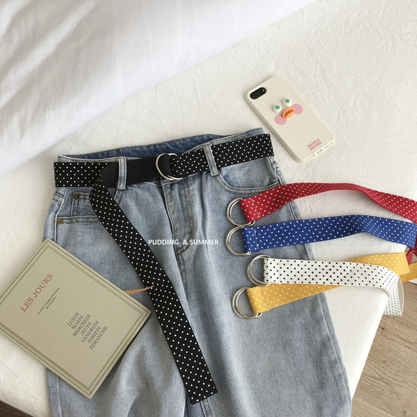 Novi model damaki remena na tackice - vise boja