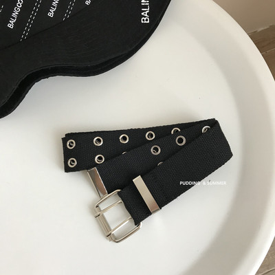 Curea textila dama cu inchizatoare metalica