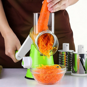 Κόφτης λαχανικών Επεξεργαστής Κουζίνας Ρολό Gadgets Εργαλείο Κόφτης λαχανικών Στρογγυλός κόφτης Τρίφτης Καρότων πατάτας Τυρί τεμαχιστής