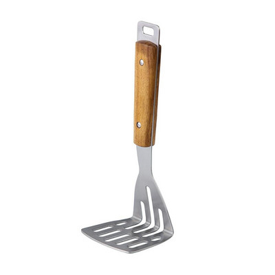 Gnječilica za krumpir od nehrđajućeg čelika s drvenom ručkom za upotrebu u kućnoj kuhinji Alati za voće i povrće
