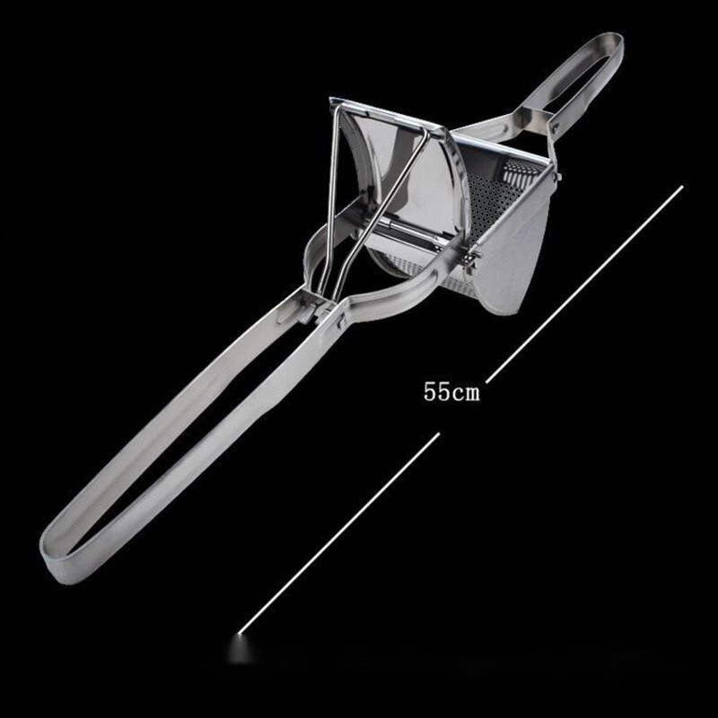 Gnječilica za krumpir od nehrđajućeg čelika, preša za voće, povrće, sokovnik, drobilica, cijedilica, kućanski kuhinjski alati za kuhanje