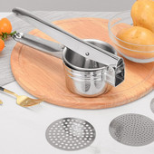 Preša za češnjak od nehrđajućeg čelika Kuhinjski alati Gnječilica za krumpir Ricer Preša za povrće i voće Naprava Kuhinjski alati za kuhanje