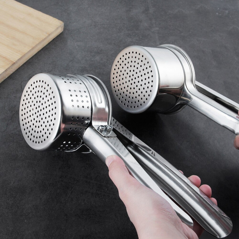 Cjedilo od visokokvalitetnog nehrđajućeg čelika 304, dehidrator za punjenje povrća, gnječilica za krumpir, riža, preša za voće, sokovnik, kuhinjski pribor