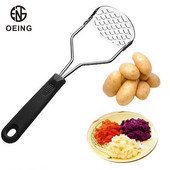 Home Preša za krumpir Gnječilica za krumpir od nehrđajućeg čelika Kuhinjski šank Drobilica za krumpir Kuhinjski pribor Kuhinjski pribor od nehrđajućeg čelika