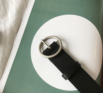 Ženski remen od eko kože sa metalnom kopčom u više boja