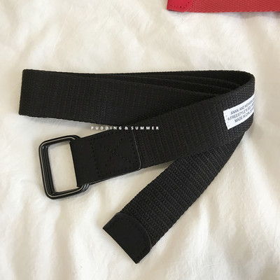 Ženski tekstilni remen sa metalnom kopčom