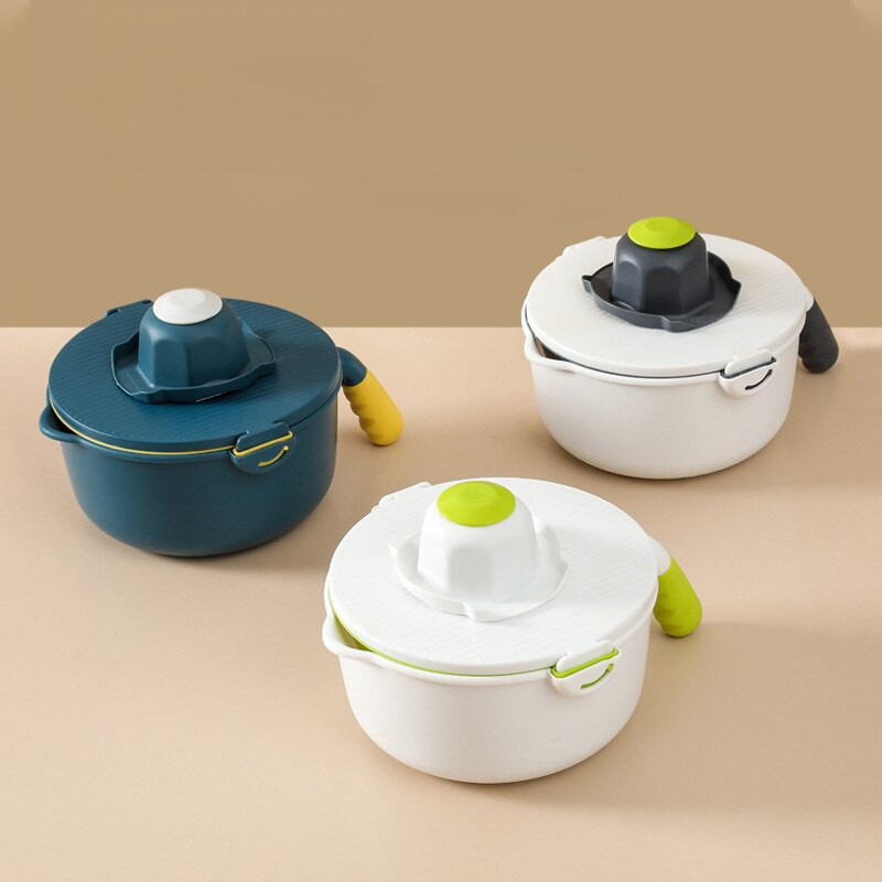 Okrugli rezač povrća Kuhinjske potrepštine Pranje povrća Odvodna košara Kombinirana kriška voća Ribelica za krumpir