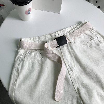 Curea de pânză pentru femei cu cataramă - mai multe culori