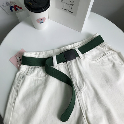 Curea de pânză pentru femei cu cataramă - mai multe culori