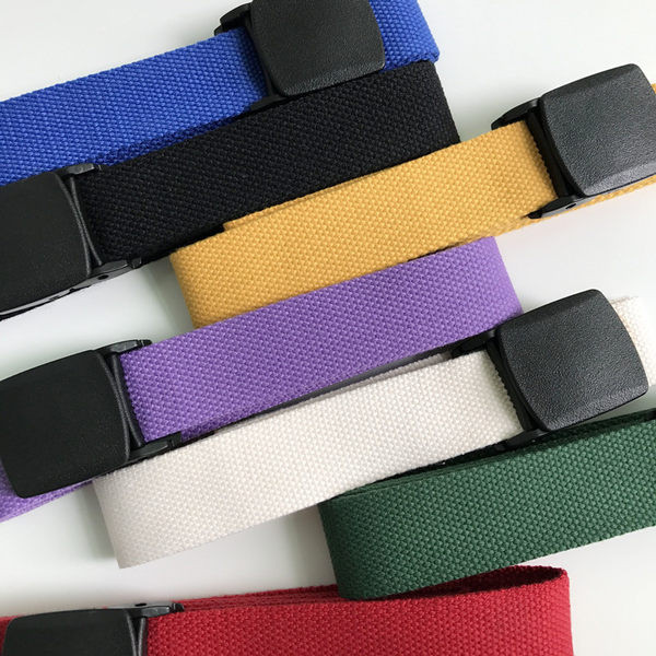 Curea de pânză pentru femei cu cataramă - mai multe culori