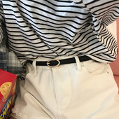 Novi model ženskog kožnog remena - sa metalnom kopčom