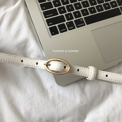 Novi model ženskog kožnog remena - sa metalnom kopčom