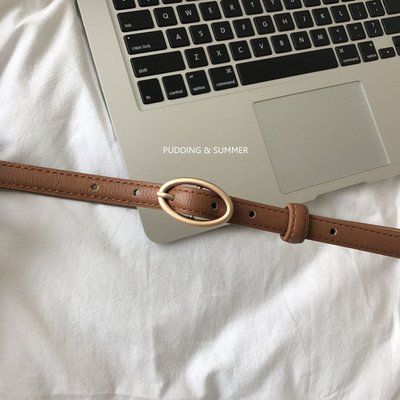 Novi model ženskog kožnog remena - sa metalnom kopčom