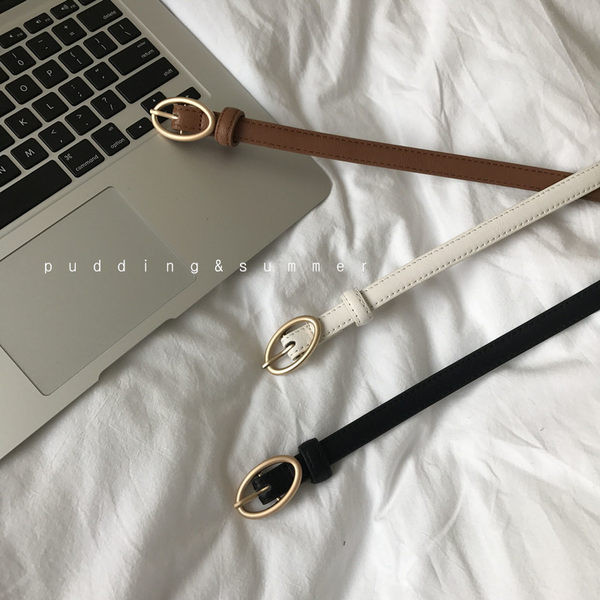 Novi model ženskog kožnog remena - sa metalnom kopčom