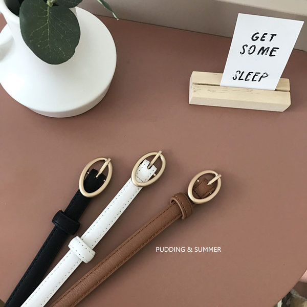 Novi model ženskog kožnog remena - sa metalnom kopčom