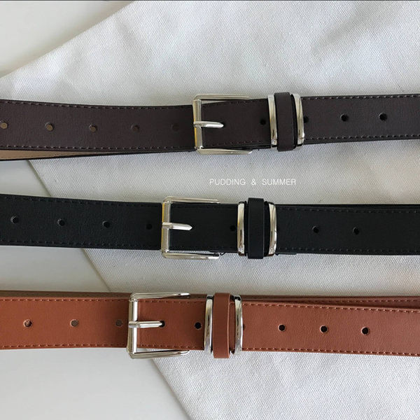 Curea de dama din imitatie de piele cu catarama