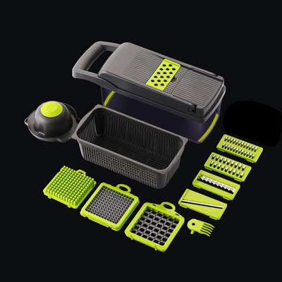 Višenamjenski rezač povrća Kuhinjski rezač povrća Rezač voća Rezač povrća Ribelica za krumpir Rende za mrkvu Rezač luka