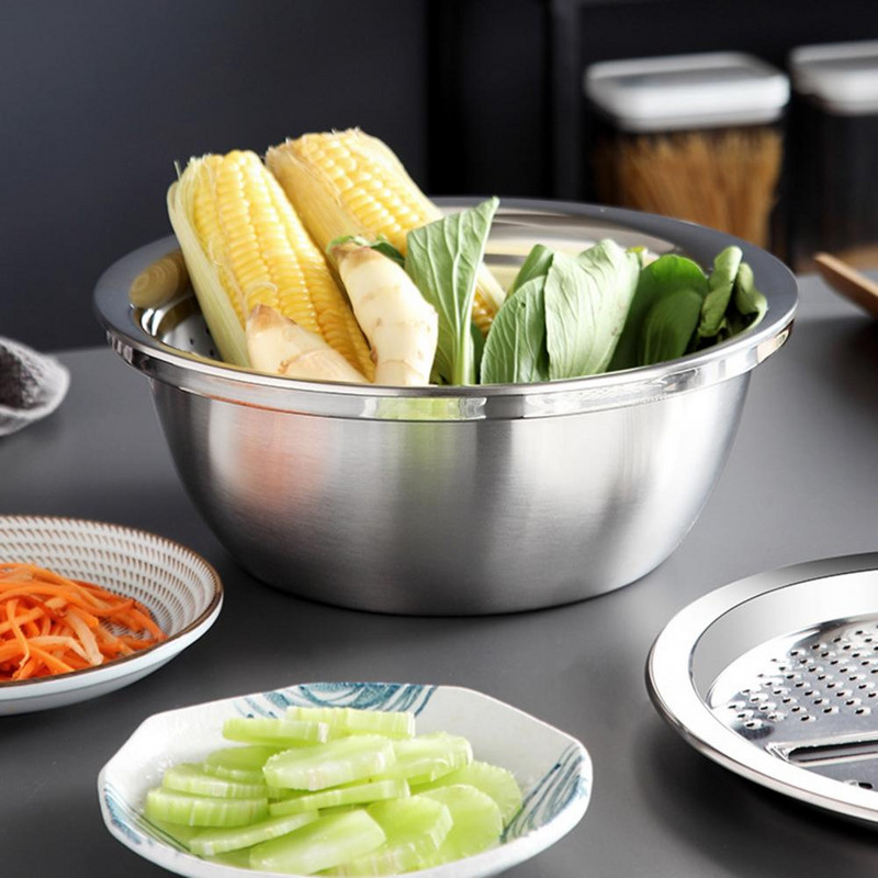 3 u 1 višenamjenski odvodni umivaonik od nehrđajućeg čelika Kuhinjski pribor