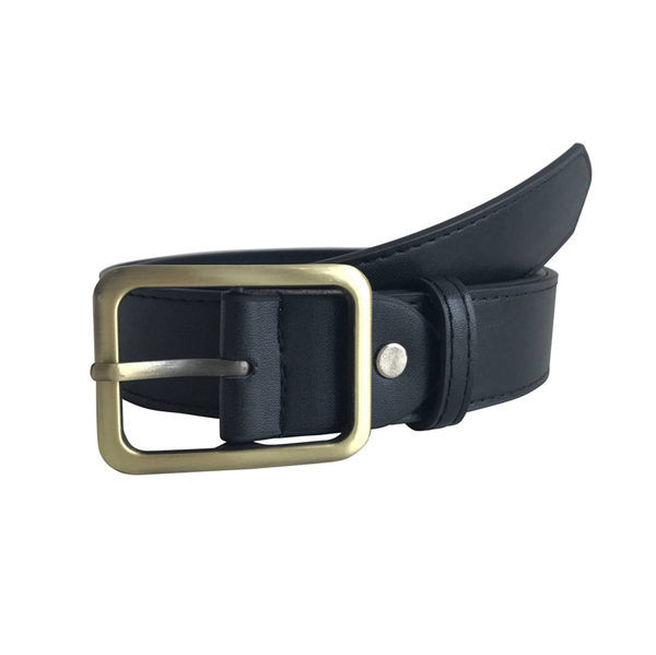 Ženski remen od eko kože u retro stilu sa pravokutnom kopčom