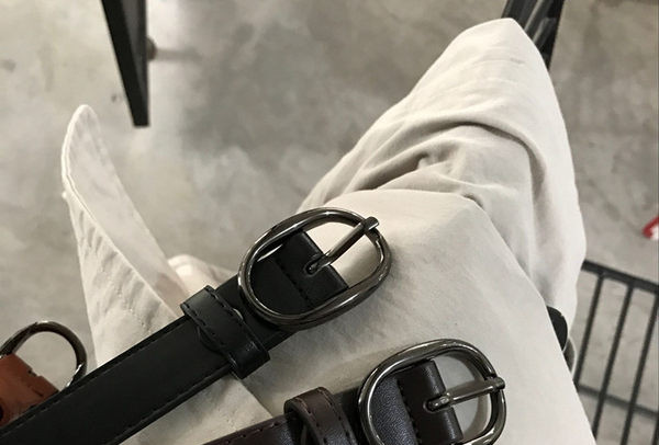 Čist model - ženski remen