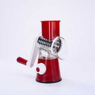 Ručni valjak za rezanje povrća Sjeckalica za krumpir Rende za mrkvu Odvojive 3 oštrice od nehrđajućeg čelika Neklizajuća baza Mlinac za meso