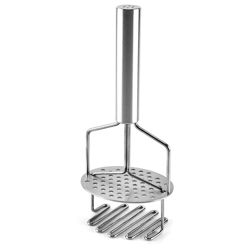 Dvoslojna gnječilica za krumpir od nehrđajućeg čelika, drobilica za kivi Sjeckalica za slatki krumpir, sokovnik za voće Kuhinjski novi dodaci bez napora