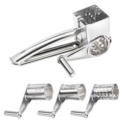 Rotacijski ribež za sir Rezač za maslac Rezač za sir od nehrđajućeg čelika s ručnim bubnjevima Mlin za češnjak Kuhinjski alati