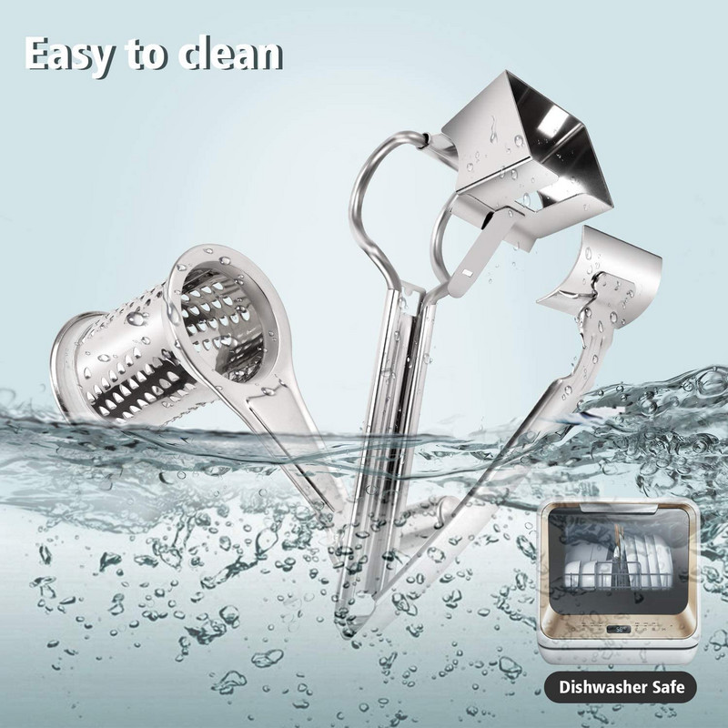 Rotacijski ribež za sir Rezač za maslac Rezač za sir od nehrđajućeg čelika s ručnim bubnjevima Mlin za češnjak Kuhinjski alati