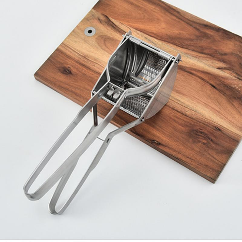 Ručna cijedilica za sok Kuhinjska drobilica za voće i povrće od nehrđajućeg čelika Ručna alatka za mljevenje đumbira Kuhinjski pribor