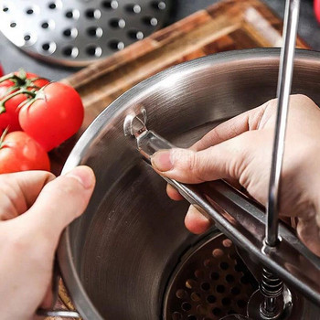 Potato Mashers Ricers Κουζίνα Εργαλεία Μαγειρικής Από ανοξείδωτο ατσάλι Πίεση λάσπης Πουρές λαχανικών Φρούτων Μηχανή Πρέσας Σκόρδου
