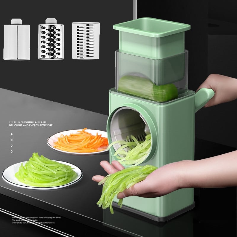 Többfunkciós zöldségszeletelő aprító Zöldségreszelő Aprítógép Gyümölcs Konyhai Szerszám Friss zöldségvágó Konyha