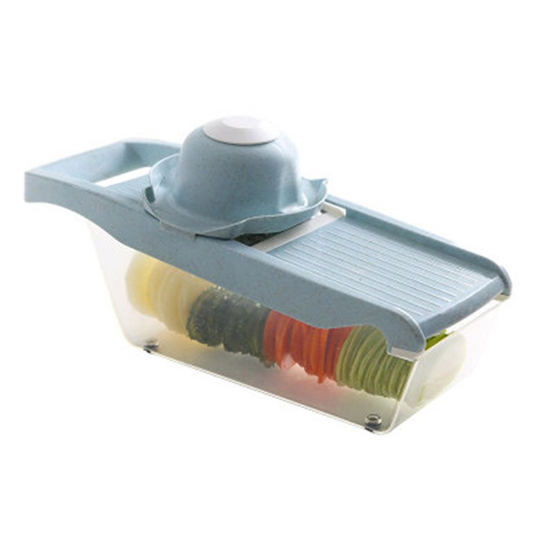 6 viename vaisių daržovių pjaustyklė Virtuvė Daugiafunkcis daržovių smulkintuvas Morkų bulvių trintuvas Daržovių pjaustytuvas