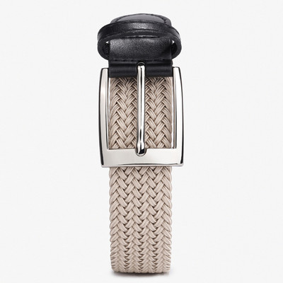 Curea de barbati textila cu catarama metalica, model nou